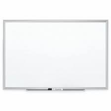 (1) WHITE BOARD, DRY ERASE