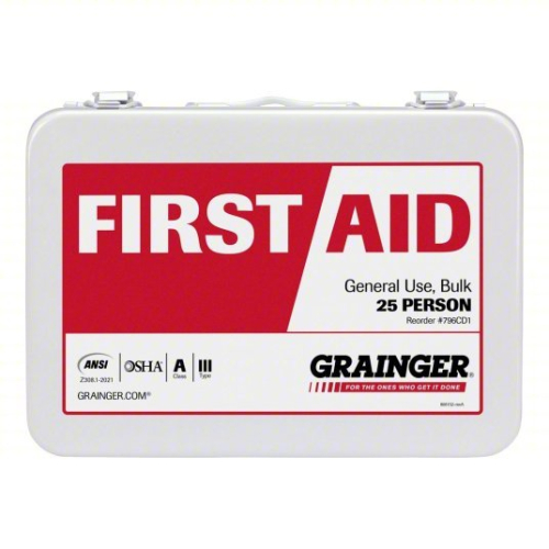 (2) FIRST AID KIT AND HOUSING