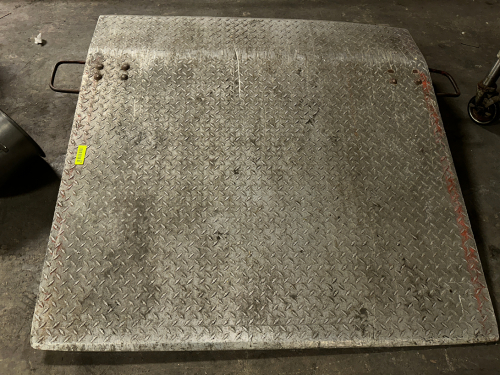 HEAVY DUTY 48" WIDE DOCK PLATE