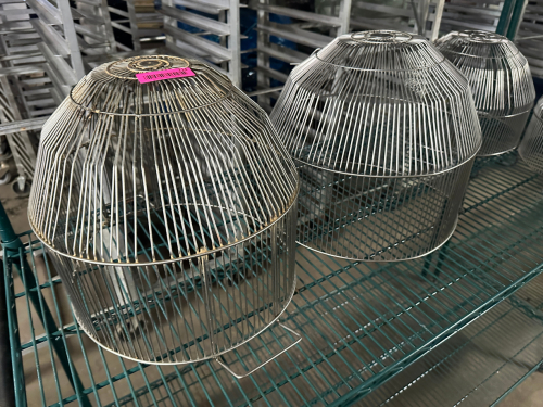 (2) 40 QT MIXER GUARDS.