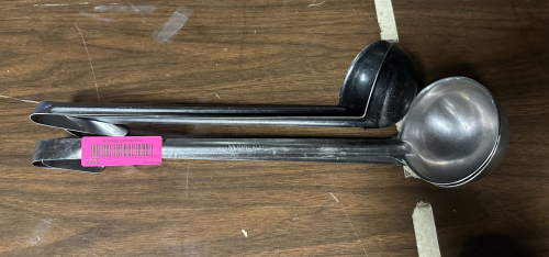 (5) ASSORTED STAINLESS LADLES