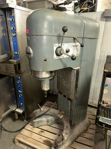 HOBART 80 QT MIXER W/ BOWL AND (2) ATTACHMENTS.