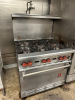 WOLF SIX BURNER RANGE WITH LOWER CONVECTION OVEN. - 2