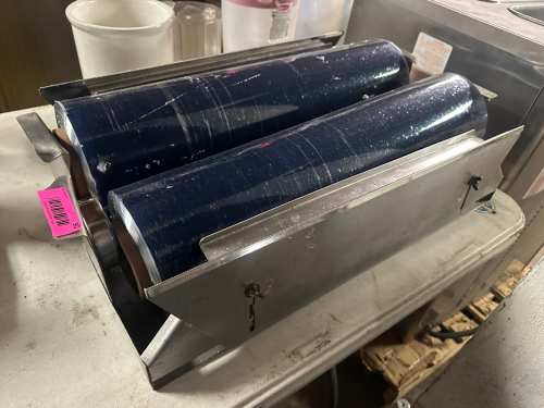 (2) CLING WRAP DISPENSER/ PARTIAL ROLLS