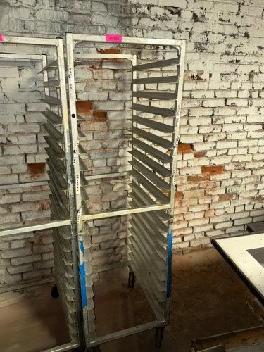 TWELVE PAN TRAY RACK