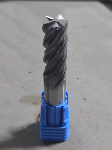 (2) CARBIDE ROUGHING/FINISHING END MILL