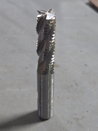 (3) COBALT ROUGHING END MILLS