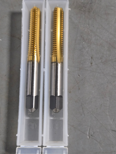 (2) STRAIGHT FLUTE BOTTOMING TAP