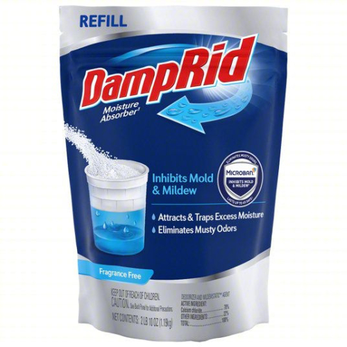 (4) MOISTURE ABSORBANT DAMPRID FG30FFESB 2 LB $24.12 4