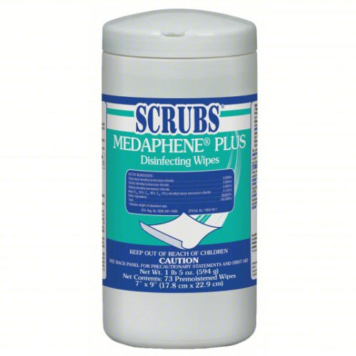 (6) QUAT SANITIZING WIPES