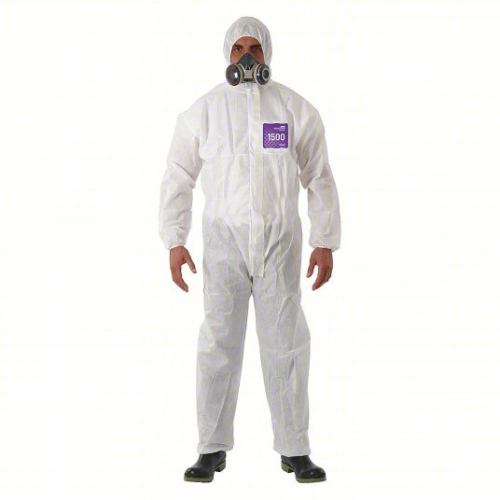 (1) BOX OF (25) DISPOSABLE COVERALLS