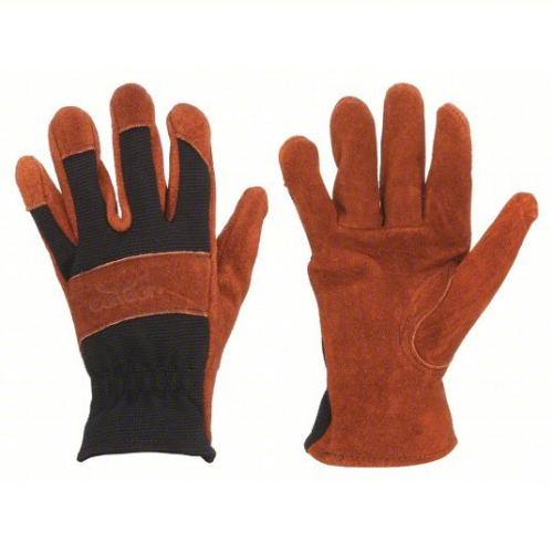 (12) PAIRS OF LEATHER WORK GLOVES
