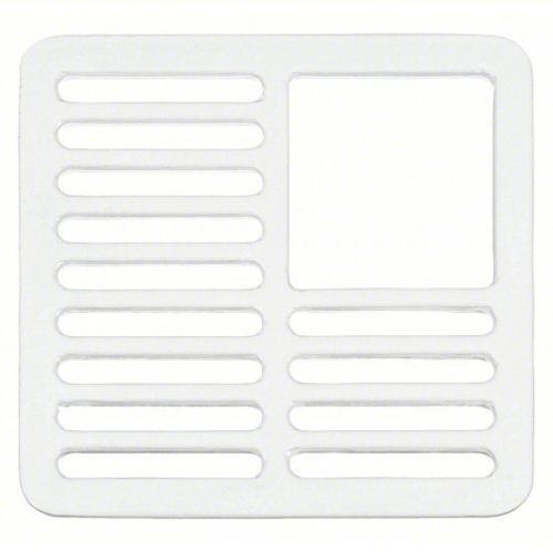 (1) FLOOR DRAIN GRATE
