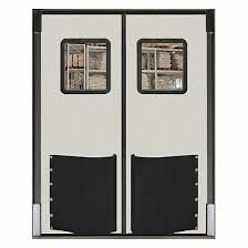 (2) INDUSTRIAL SWINGING DOOR
