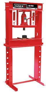 (1) MANUAL SHOP PRESS
