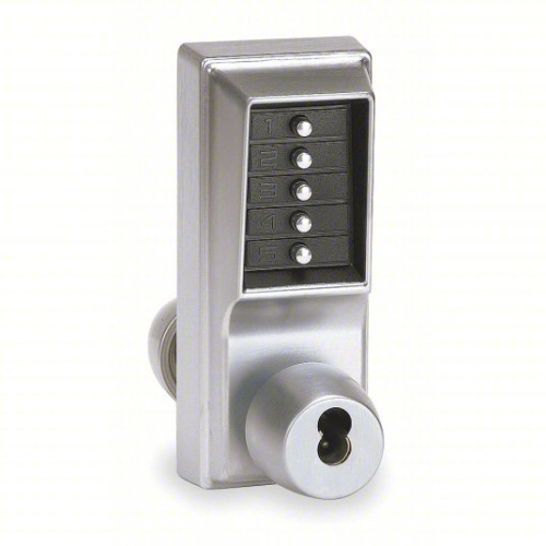 (1) MECHANICAL PUSH BUTTON LOCKSET