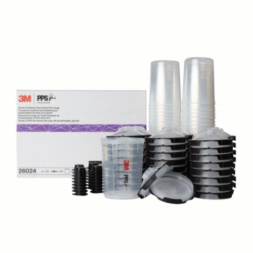 (1) SPRAY GUN CUP LINER KIT