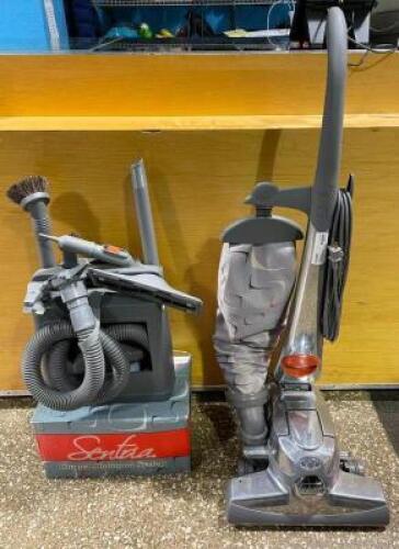 KIRBY SENTRIA G10D BAGGED UPRIGHT DEEP CLEANING VACUUM CLEANER WITH ATTACHMENT KIT