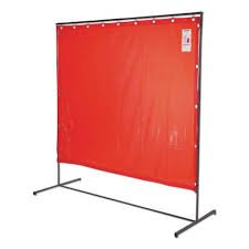 (1) WELDING CURTAIN FRAME