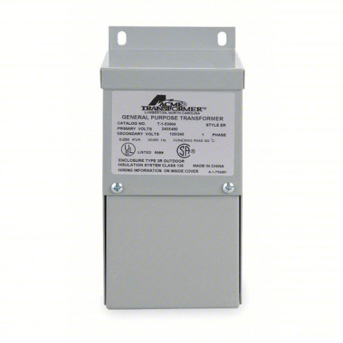 (1) DRY TYPE POWER DISTRIBUTION TRANSFORMER