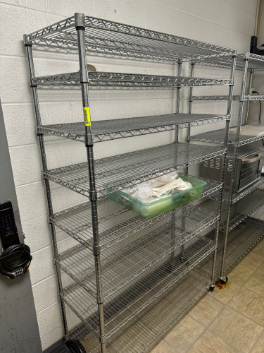48" X 14" EIGHT TIER WIRE SHELF