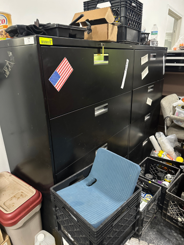 (3) FOUR DRAWER LATERAL FILE CABINETS