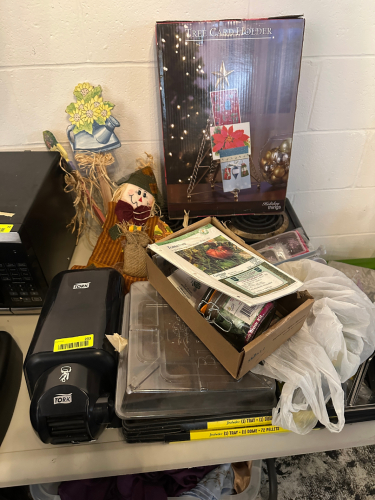 CONTENTS OF TABLE - MISC.