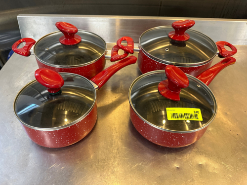 (4) PIECE KITCHEN COOKWARE SET.