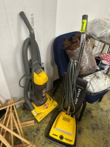 (2) VACUUM CLEANERS
