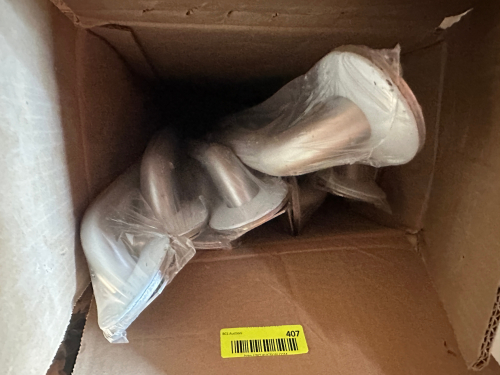 (3) BOXES OF 30" METAL HAND RAILS.