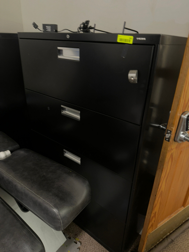 (2) FOUR DRAWER LATERAL FILE CABINETS