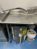 60" RIGHT SIDE STAINLESS CLEAN TABLE AND 24" LEFT SIDE CLEAN TABLE. - 3