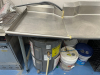 60" RIGHT SIDE STAINLESS CLEAN TABLE AND 24" LEFT SIDE CLEAN TABLE. - 4