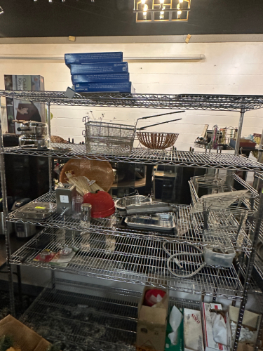 CONTENTS OF SHELF - SEE ADDITIONAL PHOTO.