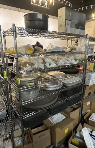 CONTENTS OF SHELF - SEE ADDITIONAL PHOTO.