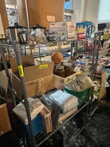 CONTENTS OF SHELF - SEE ADDITIONAL PHOTO.