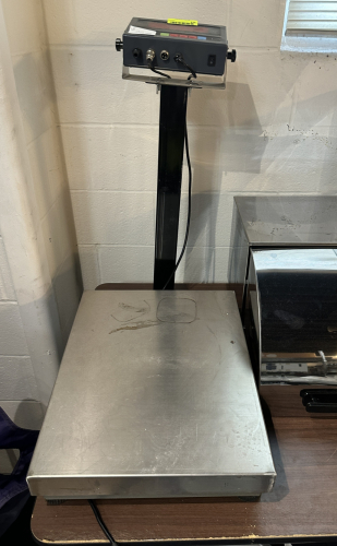 LARGE DIGITAL PLATFORM SCALE.