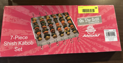 7 PIECE SHISH KABOB SETS