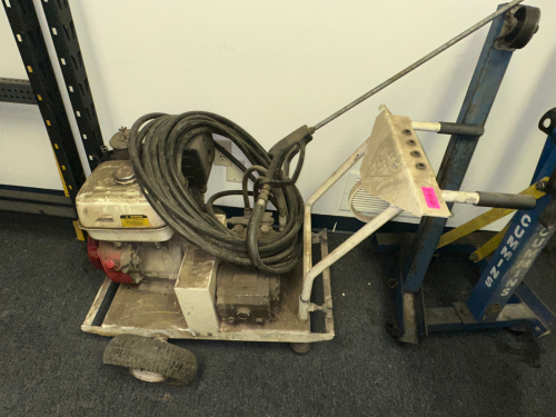 AMERICAN CLEANING EQUIPMENT HEAVY DUTY GAS POWERED PRESSURE WASHER.