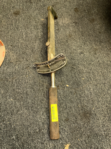 PROTO TORQUE WRENCH WITH SCALE GAUGE FOR MEASURING AND APPLYING PRECISE TORQUE
