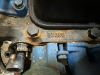 NISSAN ENGINE REMOVED FROM KOMATSU EQUIPMENT WITH CARBURETOR, DISTRIBUTOR, AND ACCESSORIES INSTALLED. IN WORKING ORDER - 5