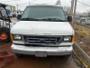 2006 FORD E-350 SUPER DUTY SERVICE VAN WITH ROOF LADDER RACK AND COMMERCIAL SERVICE BODY. - 2