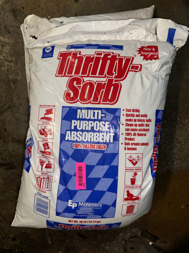(2) BAGS OF MULTI PURPOSE ABSORBENT.
