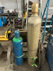 ACETYLENE CART W/ HOSE AND TORCH.