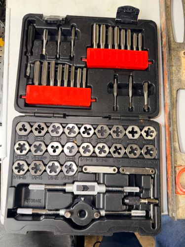 50 PIECE TAP AND DIE SET.