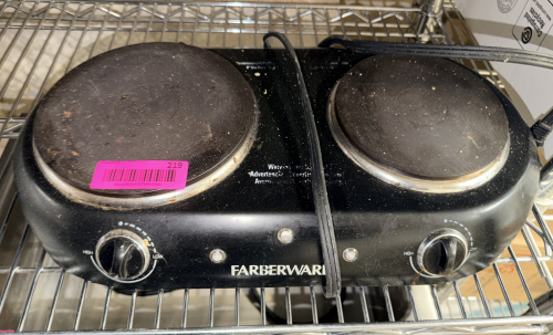 FARBERWARE TWO GROUP ELECTRIC HOT PLAT.