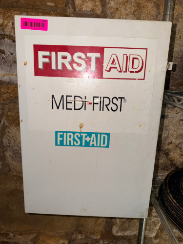 FIRST AID KIT AND CONTENTS