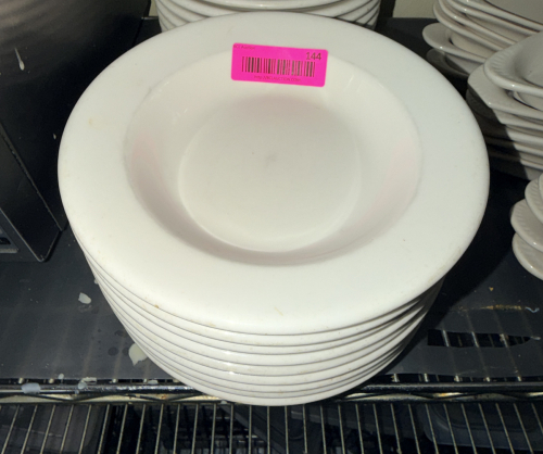 (16) 8 3/4" CHINA BOWLS.