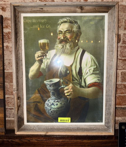 CAPE BREWERY AND ICE CO FRAMED PRINT