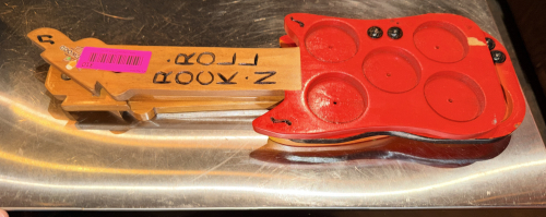 (3) GUITAR FLIGHT BOARDS.